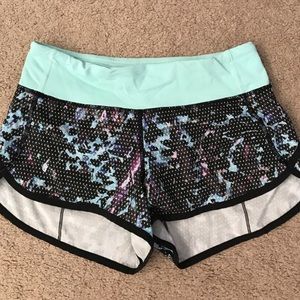 Lululemon speed shorts